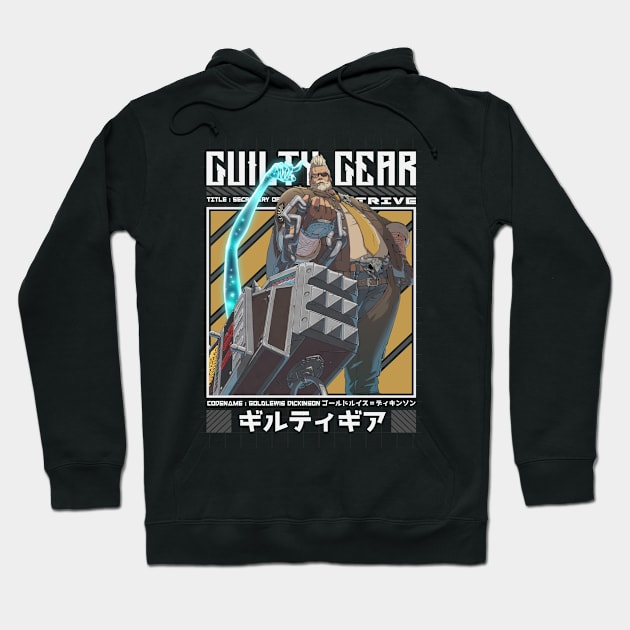 Goldlewis - Guilty Gear Strive Hoodie by Arestration